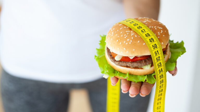 hamburger sans gagner du poids